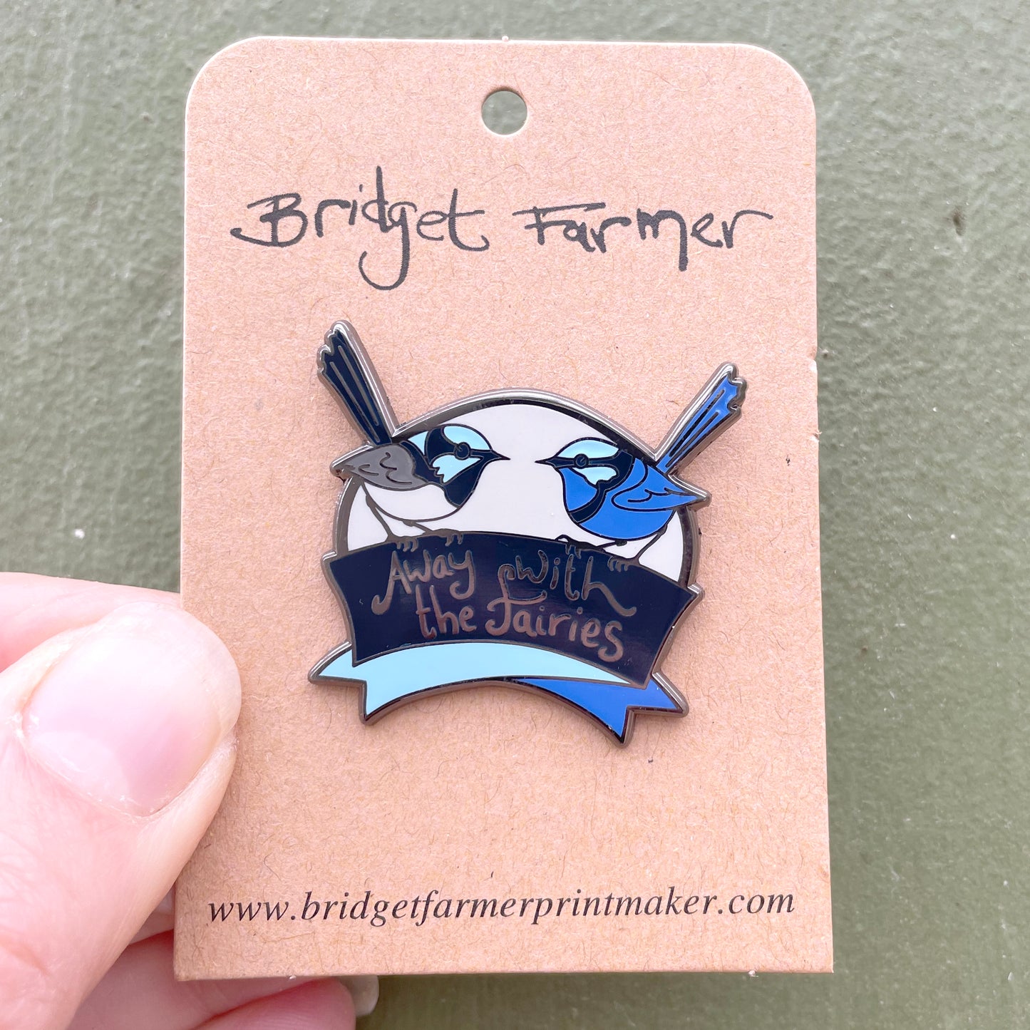 Away With The Fairies - Enamel Pin