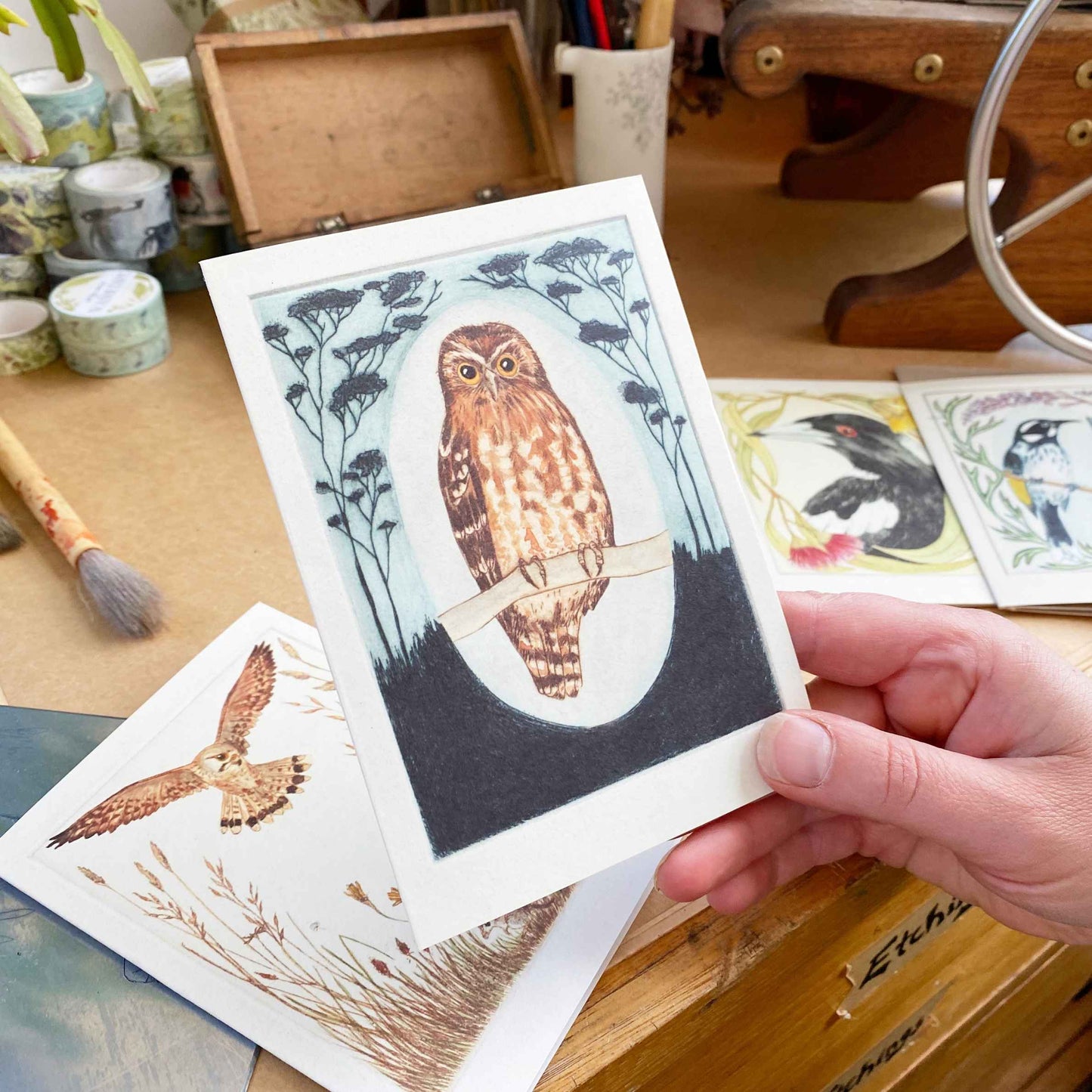 QUICK ORDER - 18 x I am a Magpie Greeting Cards (3 x 6 designs)