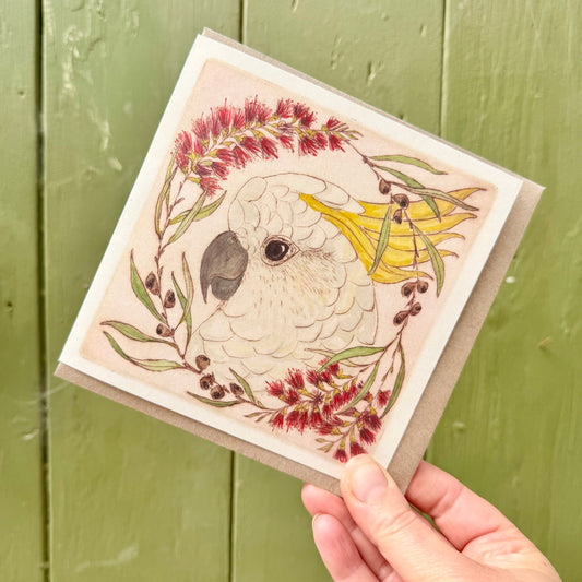 Christmas Cockatoo - Christmas Card