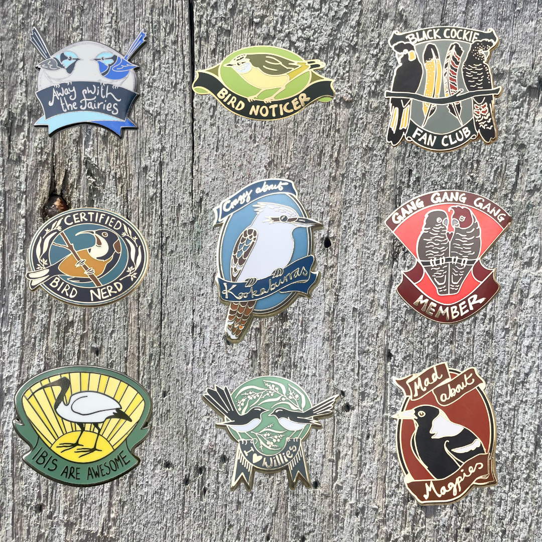 QUICK ORDER - 27 Bestseller Club Collection Enamel Pins (9 x 3)