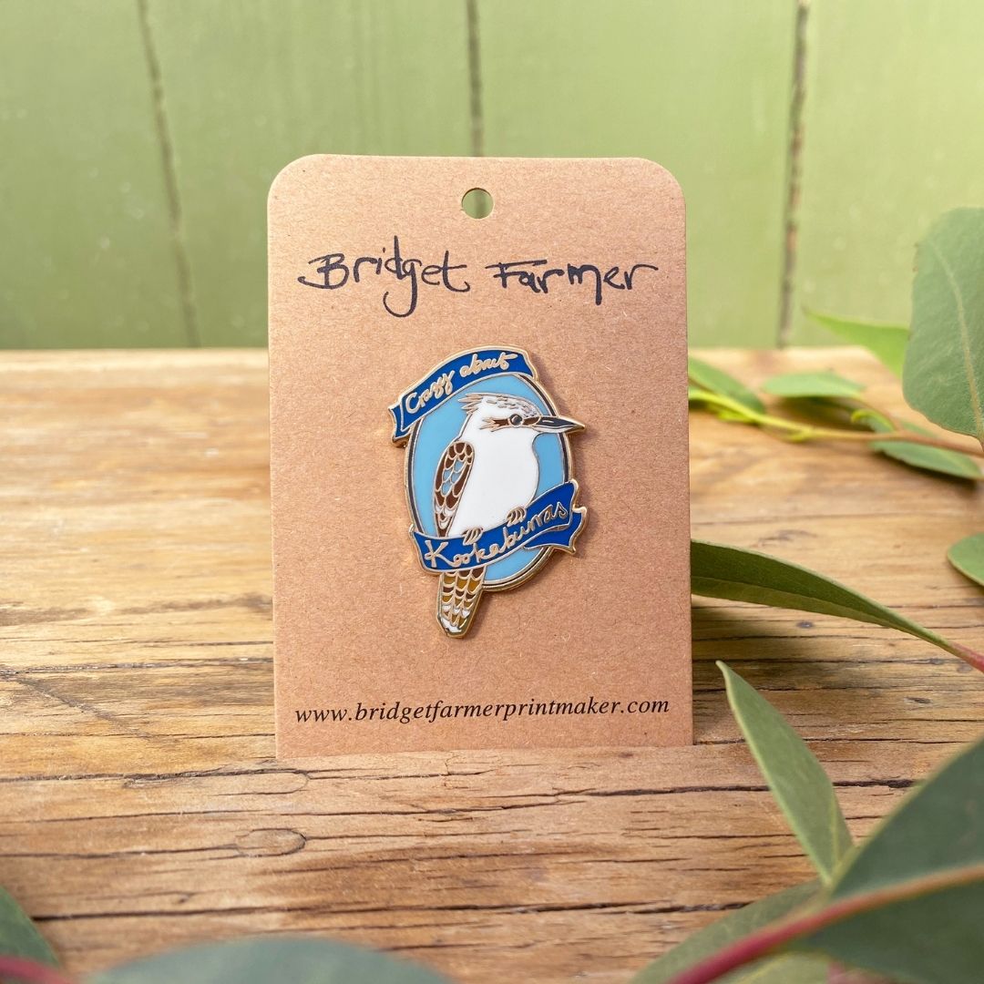 Crazy About Kookaburras - Enamel Pin