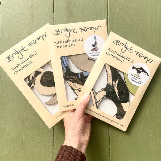 QUICK ORDER - 3 x 3 Standing Birds