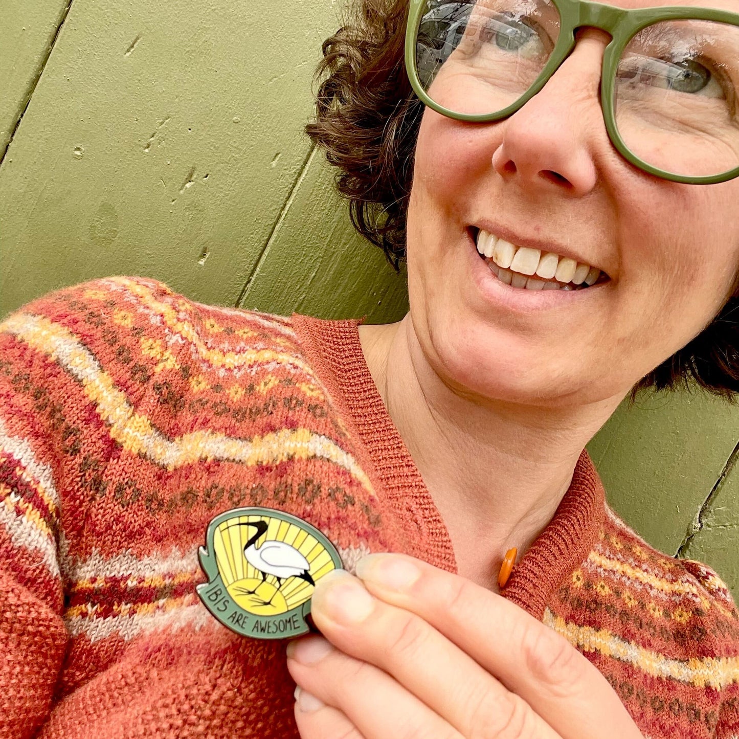 Ibis Are Awesome - Enamel Pin