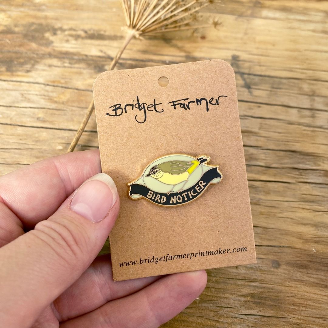 Bird Noticer - Enamel Pin