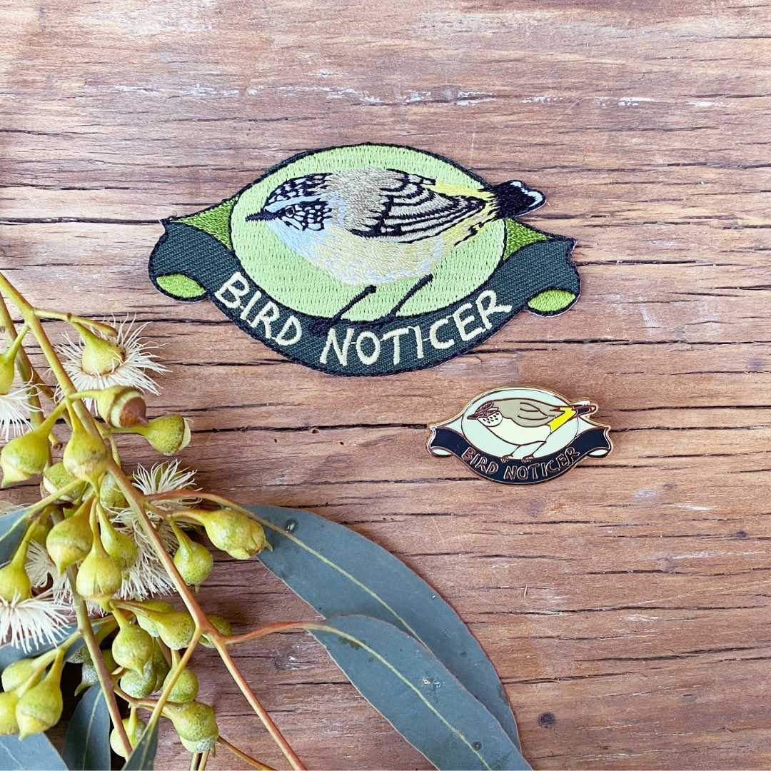 Bird Noticer - Embroidered Patch