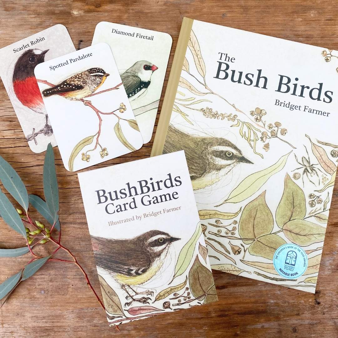 The Bush Birds - Children's Lift The Flap Book ~ CBCA 2022 Notable Book