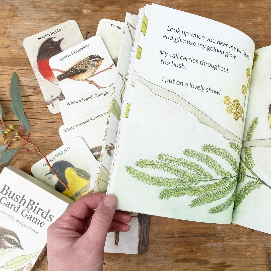 The Bush Birds - Children's Lift The Flap Book ~ CBCA 2022 Notable Book
