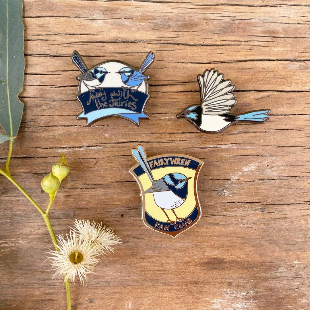 Away With The Fairies - Enamel Pin