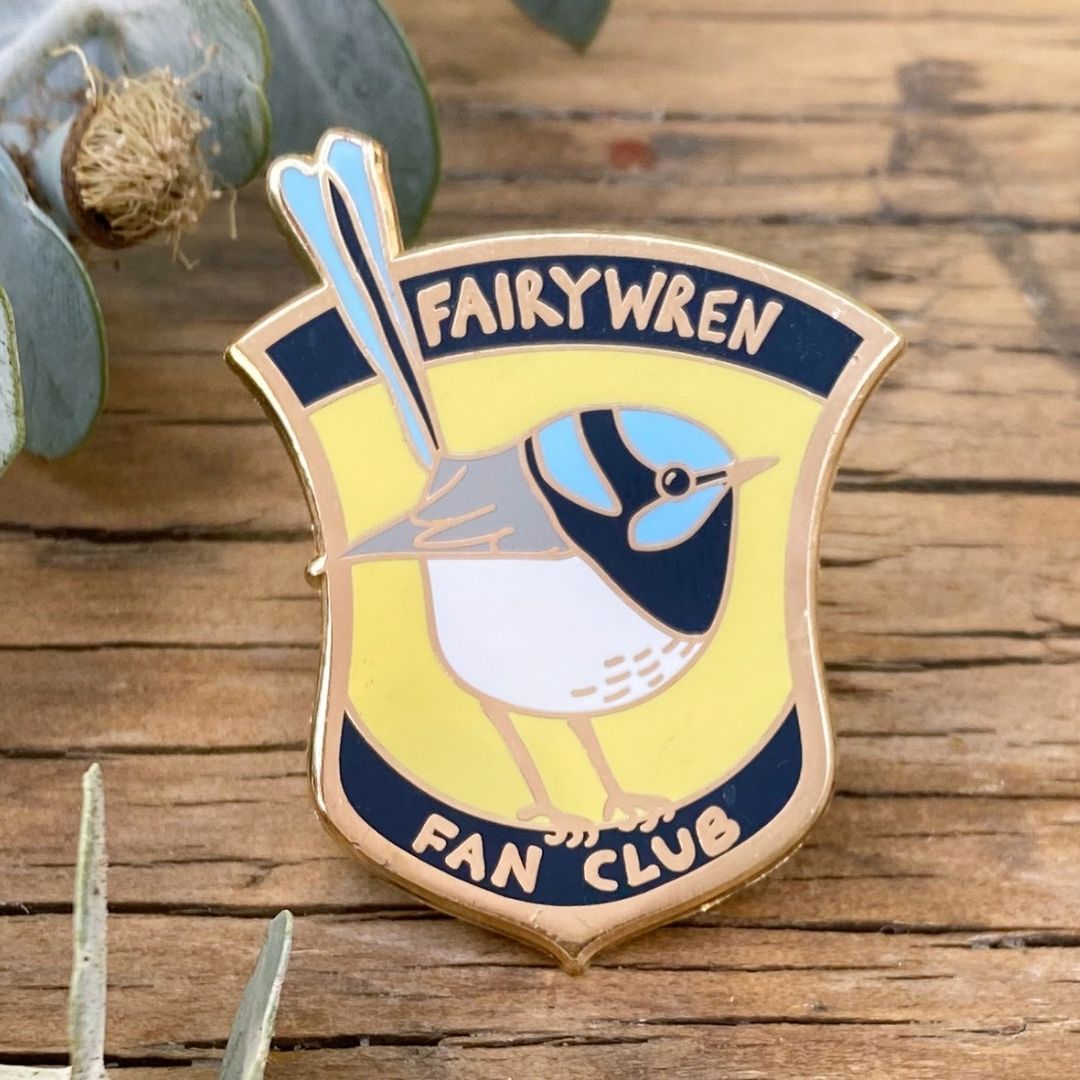 Fairywren Fan Club - Enamel Pin