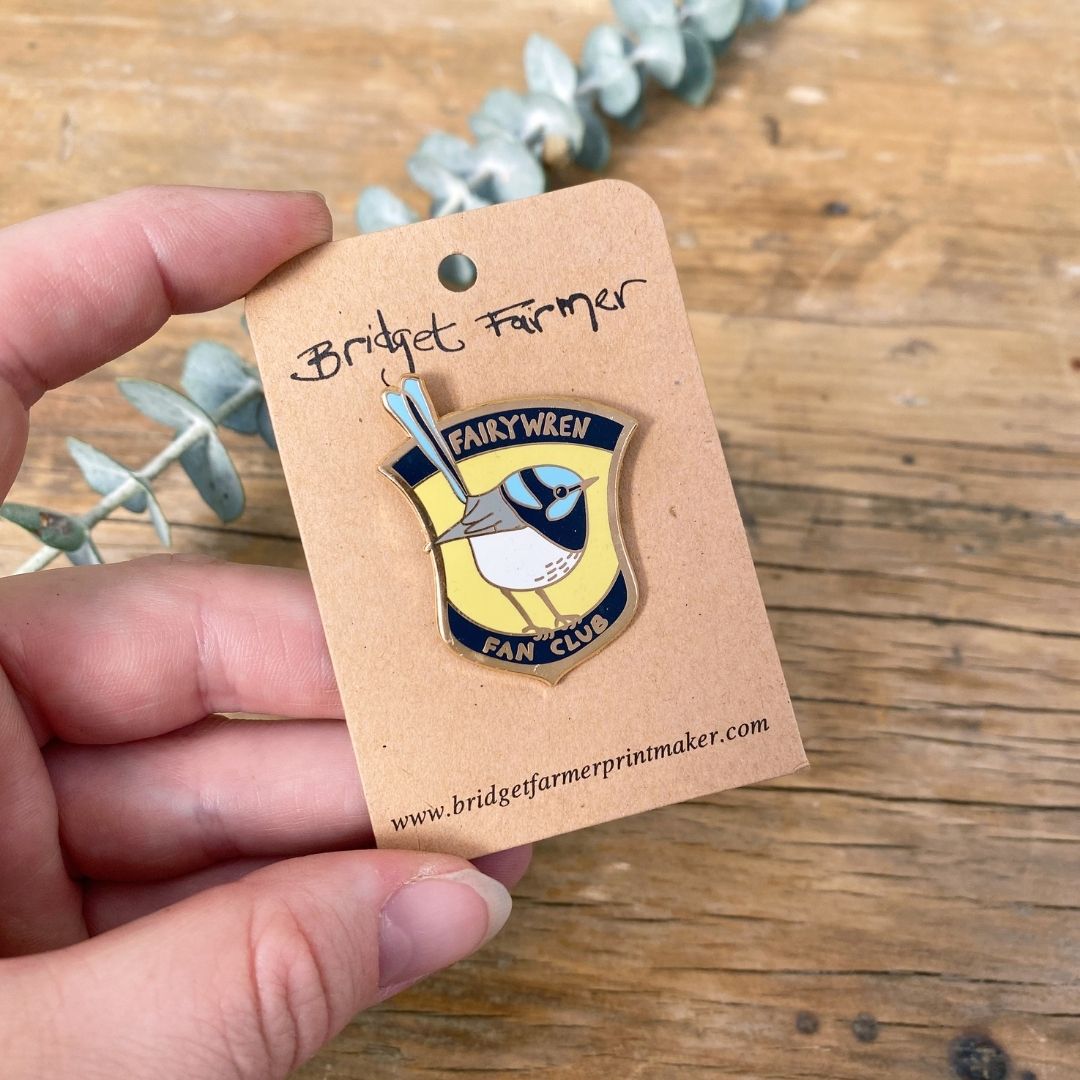 Fairywren Fan Club - Enamel Pin