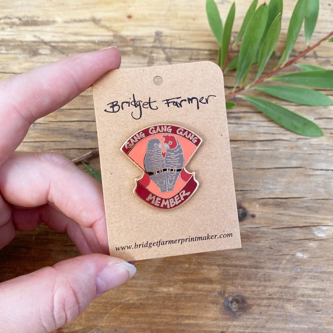Gang Gang Gang Member - Enamel Pin
