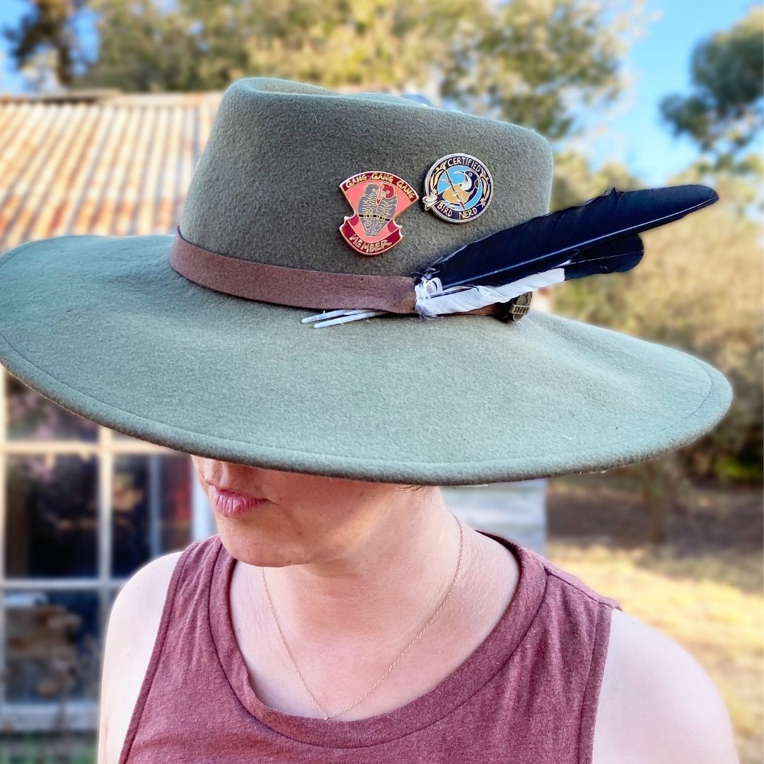 Certified Bird Nerd - Enamel Pin