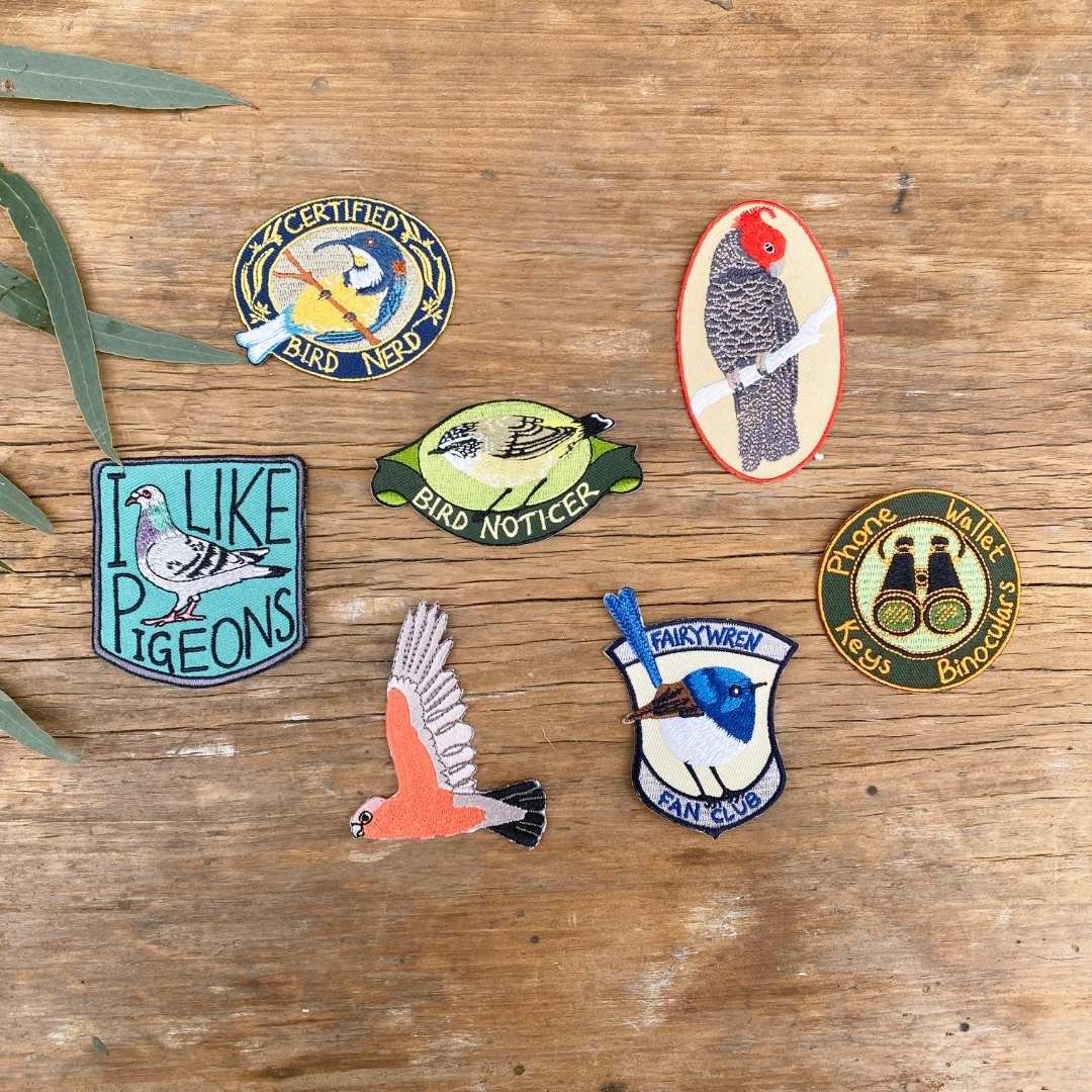 Certified Bird Nerd - Embroidered Patch