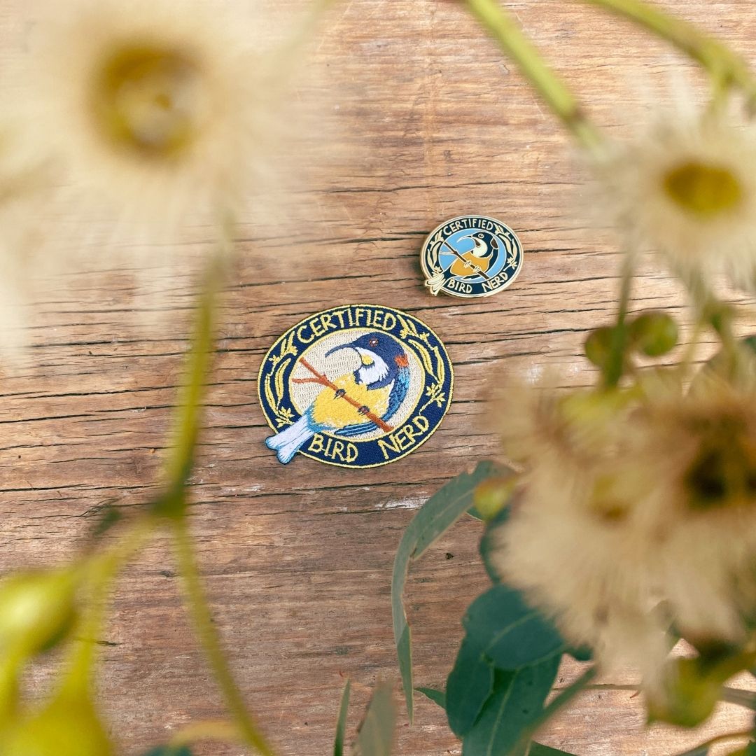 Certified Bird Nerd - Enamel Pin