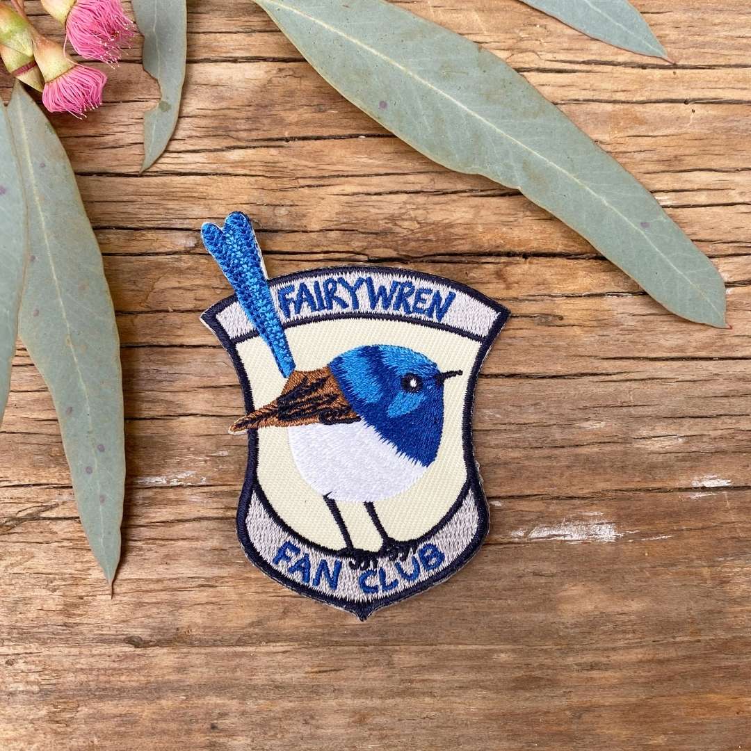 Fairywren Fan Club - Embroidered Patch