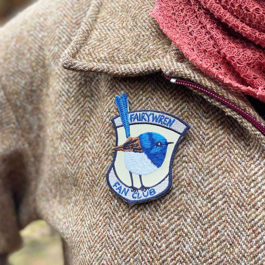 Fairywren Fan Club - Embroidered Patch