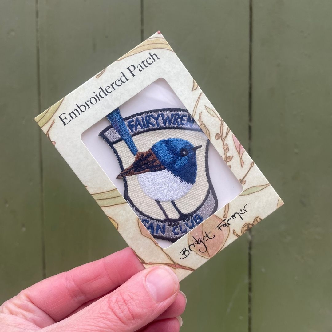 Fairywren Fan Club - Embroidered Patch