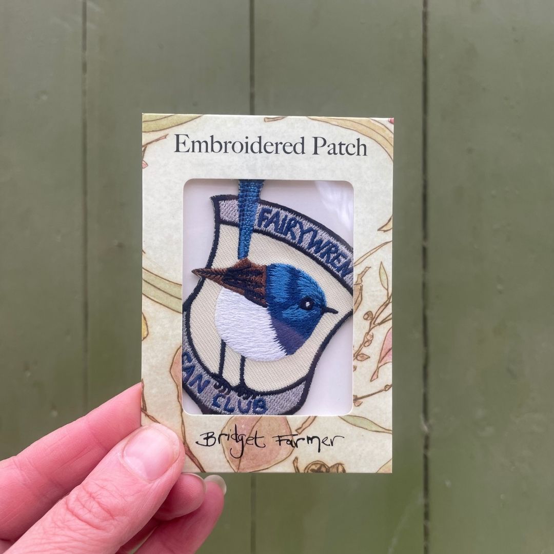 Fairywren Fan Club - Embroidered Patch
