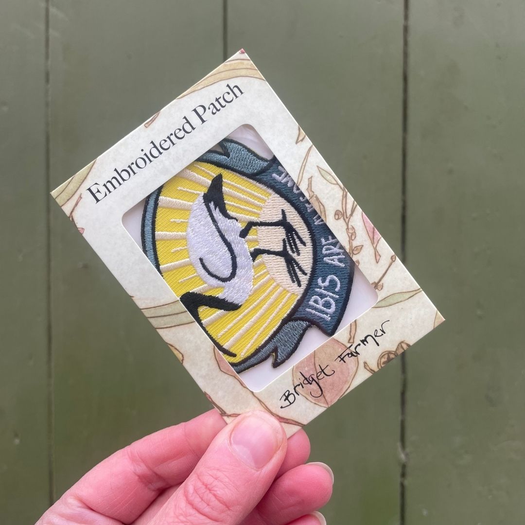 Ibis are Awesome Embroidered Patch
