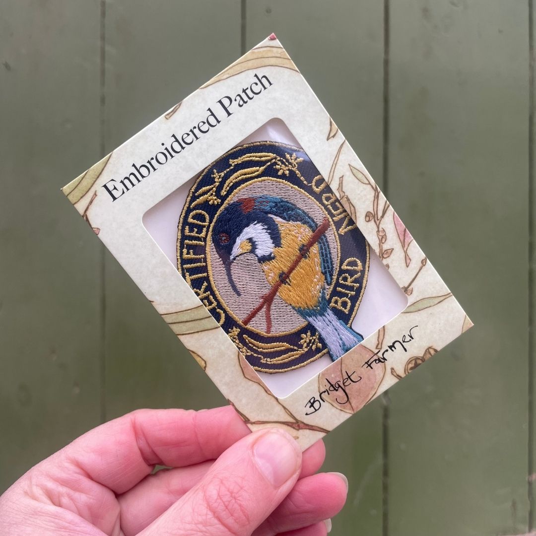 Certified Bird Nerd - Embroidered Patch