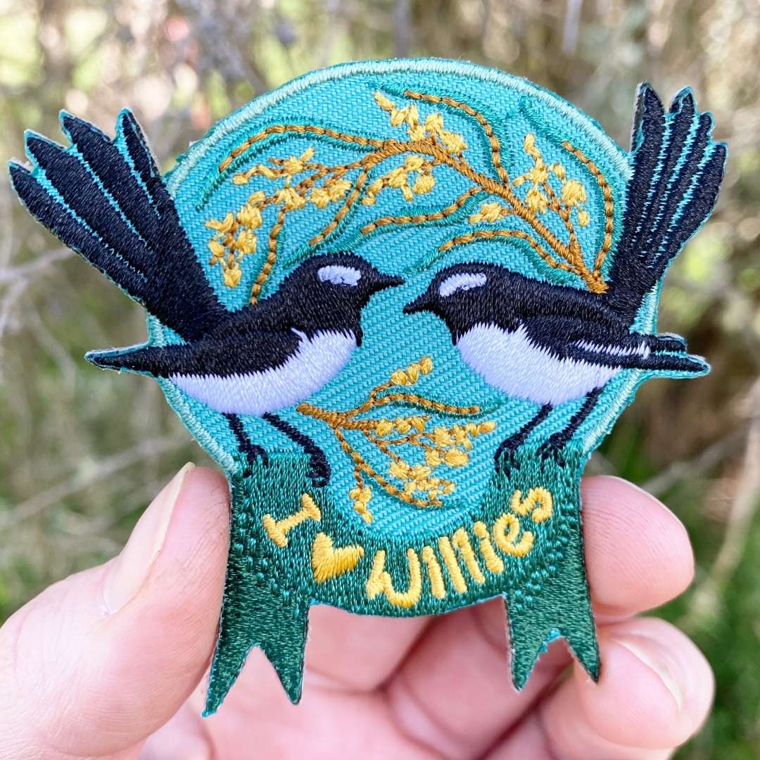 I Love Willies Embroidered Patch