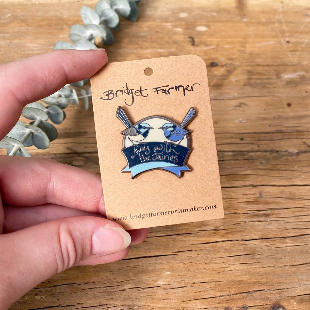 Away With The Fairies - Enamel Pin