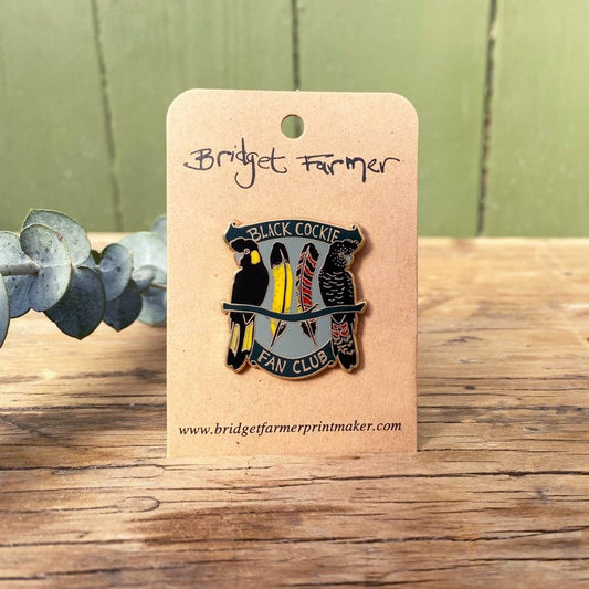 Black Cockie Fan Club - Enamel Pin