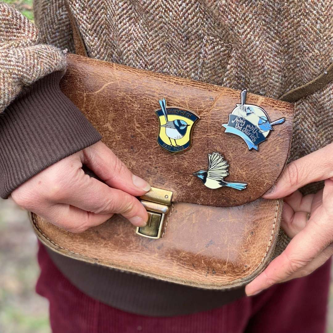 Away With The Fairies - Enamel Pin