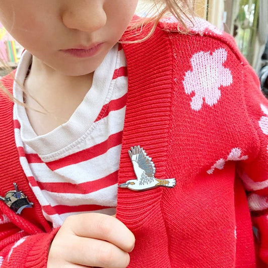 Kookaburra in Flight - Enamel Pin