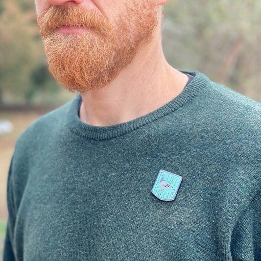I Like Pigeons - Enamel Pin