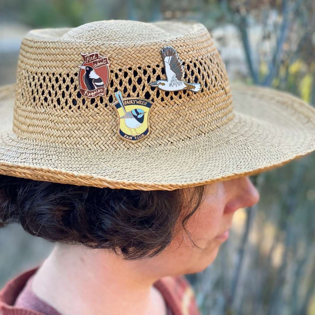 Kookaburra in Flight - Enamel Pin