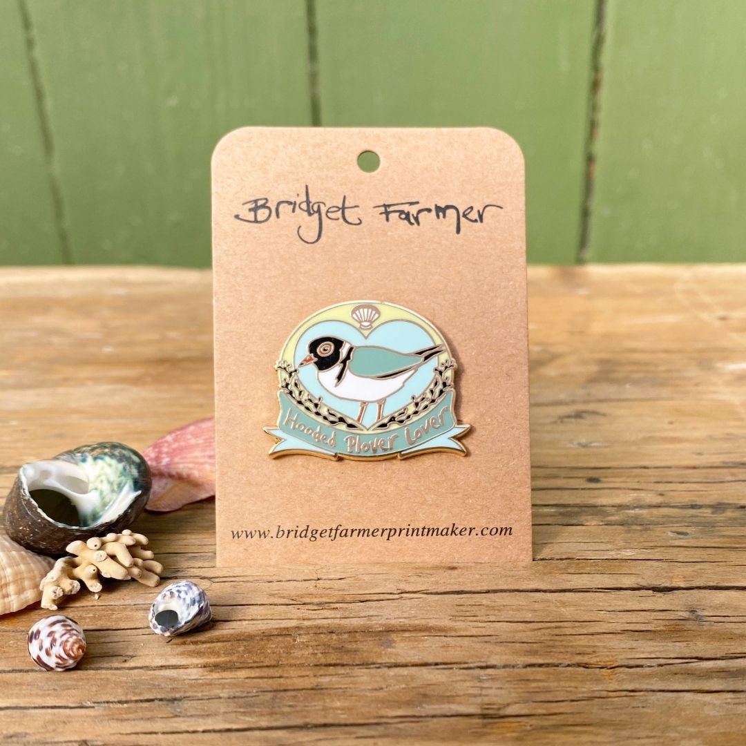Hooded Plover Lover - Enamel Pin