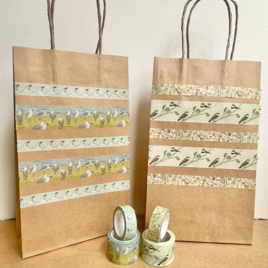 Silver Gulls Washi (30mm)