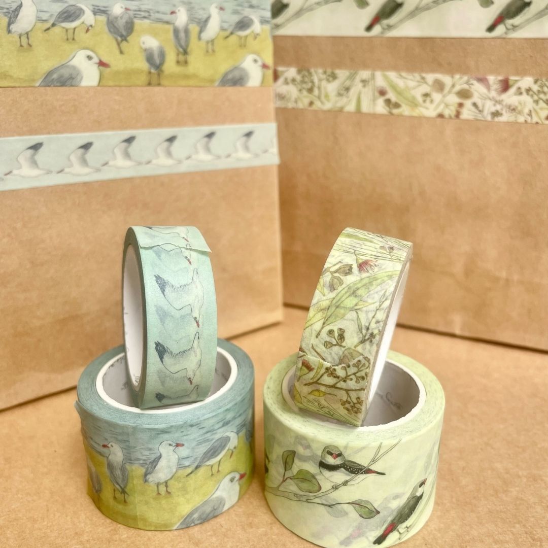 Silver Gulls Washi (15mm)