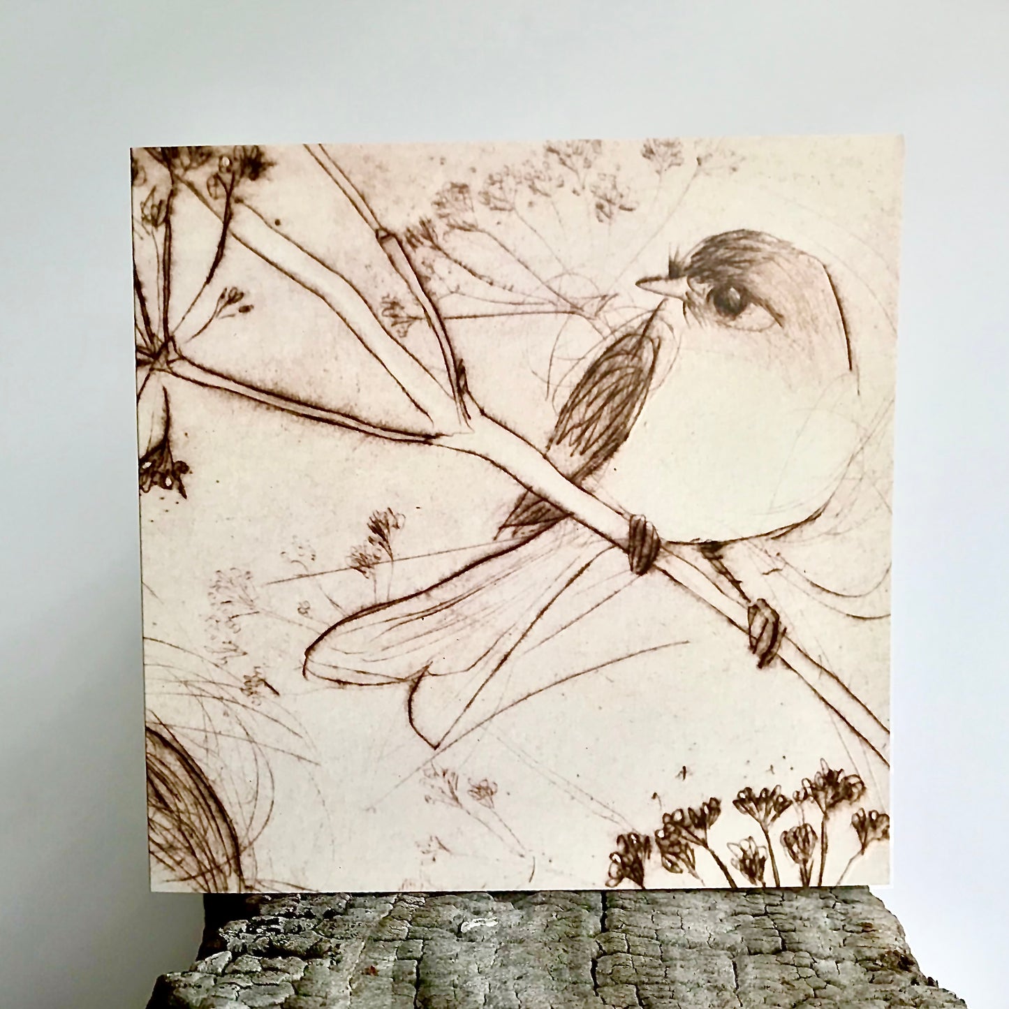 Greeting Card - In Amongst The Seedheads