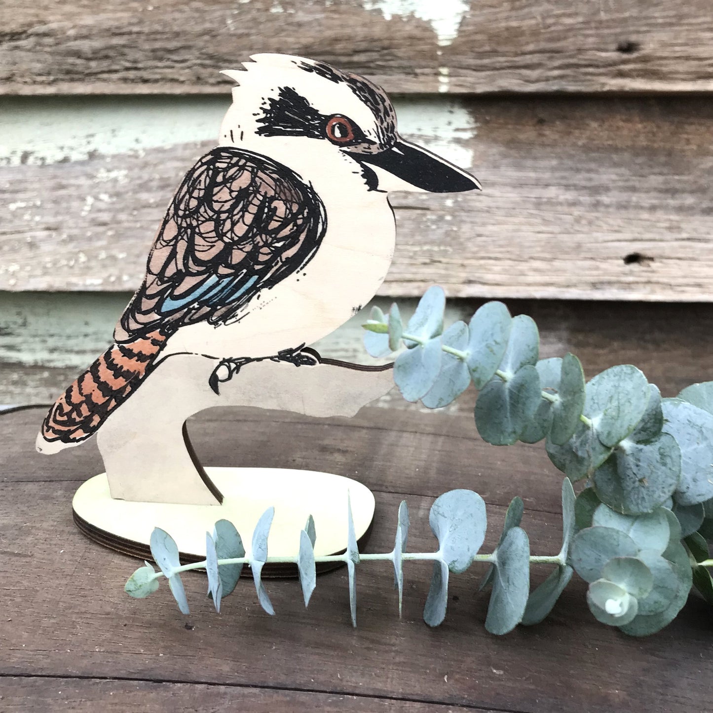 Standing Bird - Laughing Kookaburra