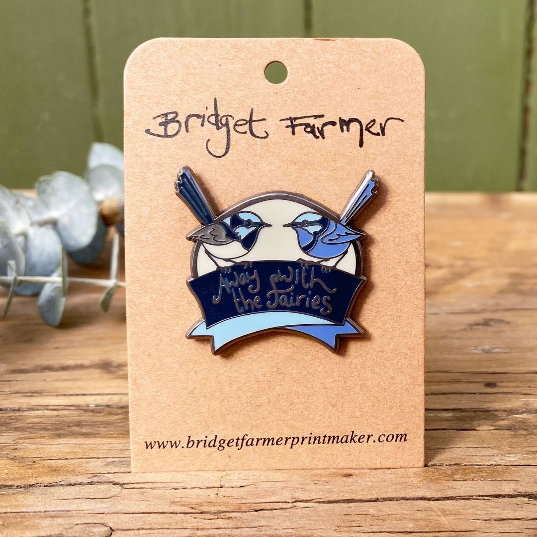 Away With The Fairies - Enamel Pin