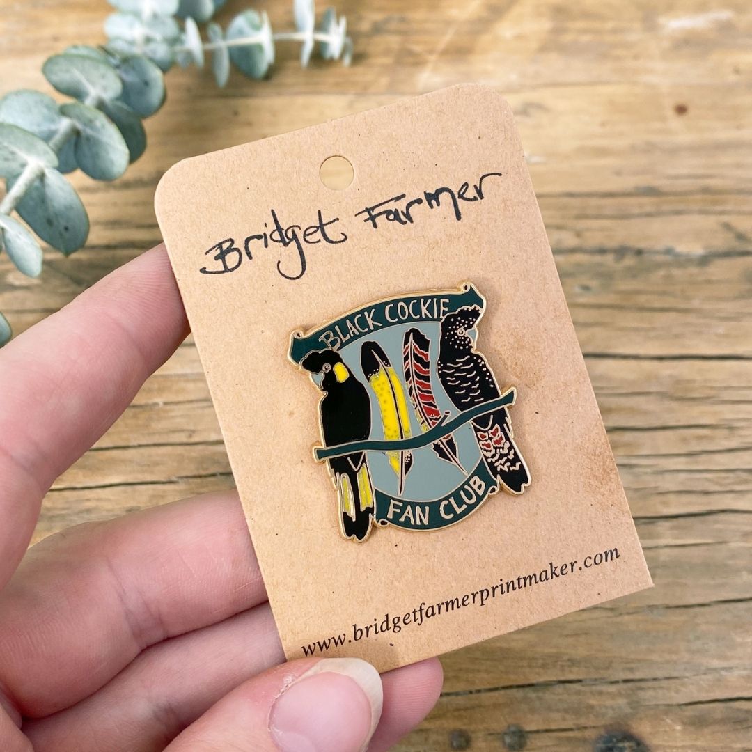 Black Cockie Fan Club - Enamel Pin