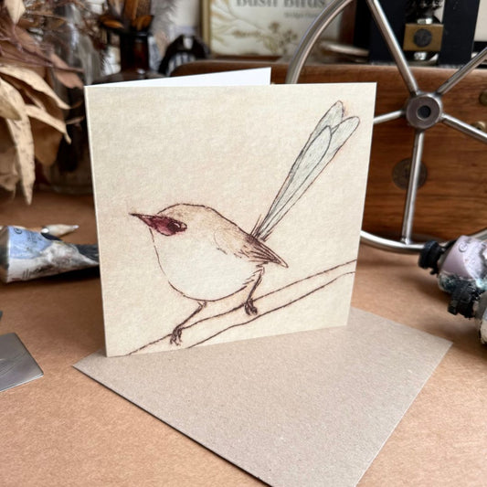 Greeting Card - Blue-breasted Fairywren