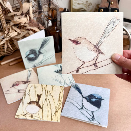 Greeting Card - Blue-breasted Fairywren