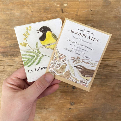 Bookplates - Bush Birds - Set of 5