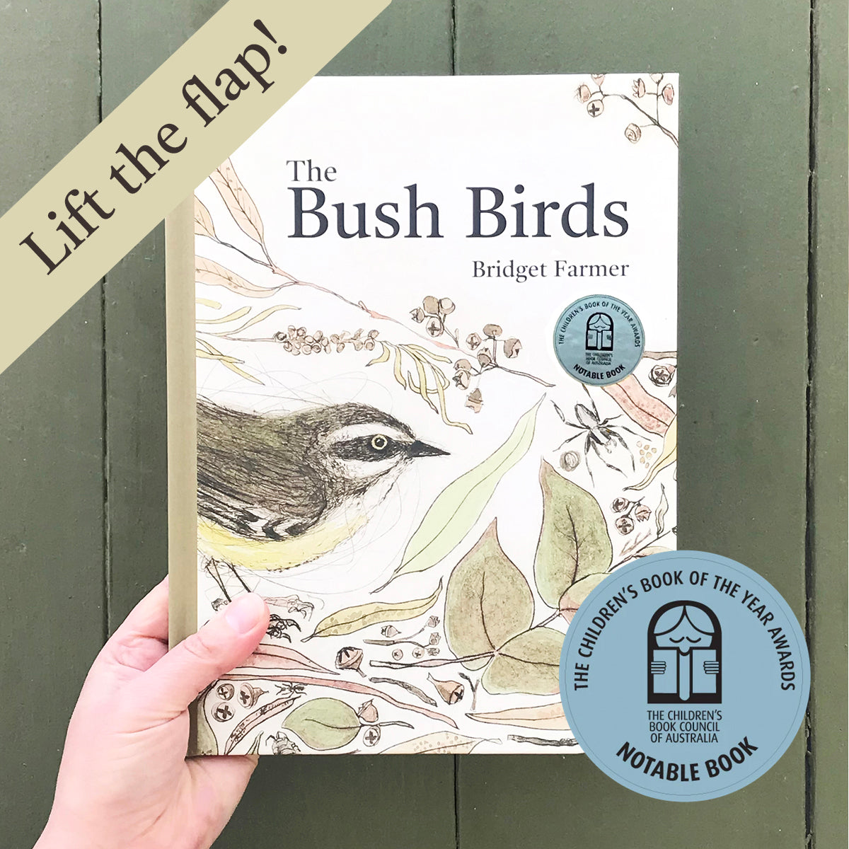 The Bush Birds - Children's Lift The Flap Book