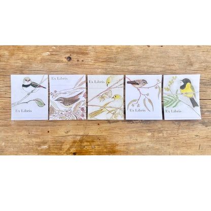 Bookplates - Bush Birds - Set of 5
