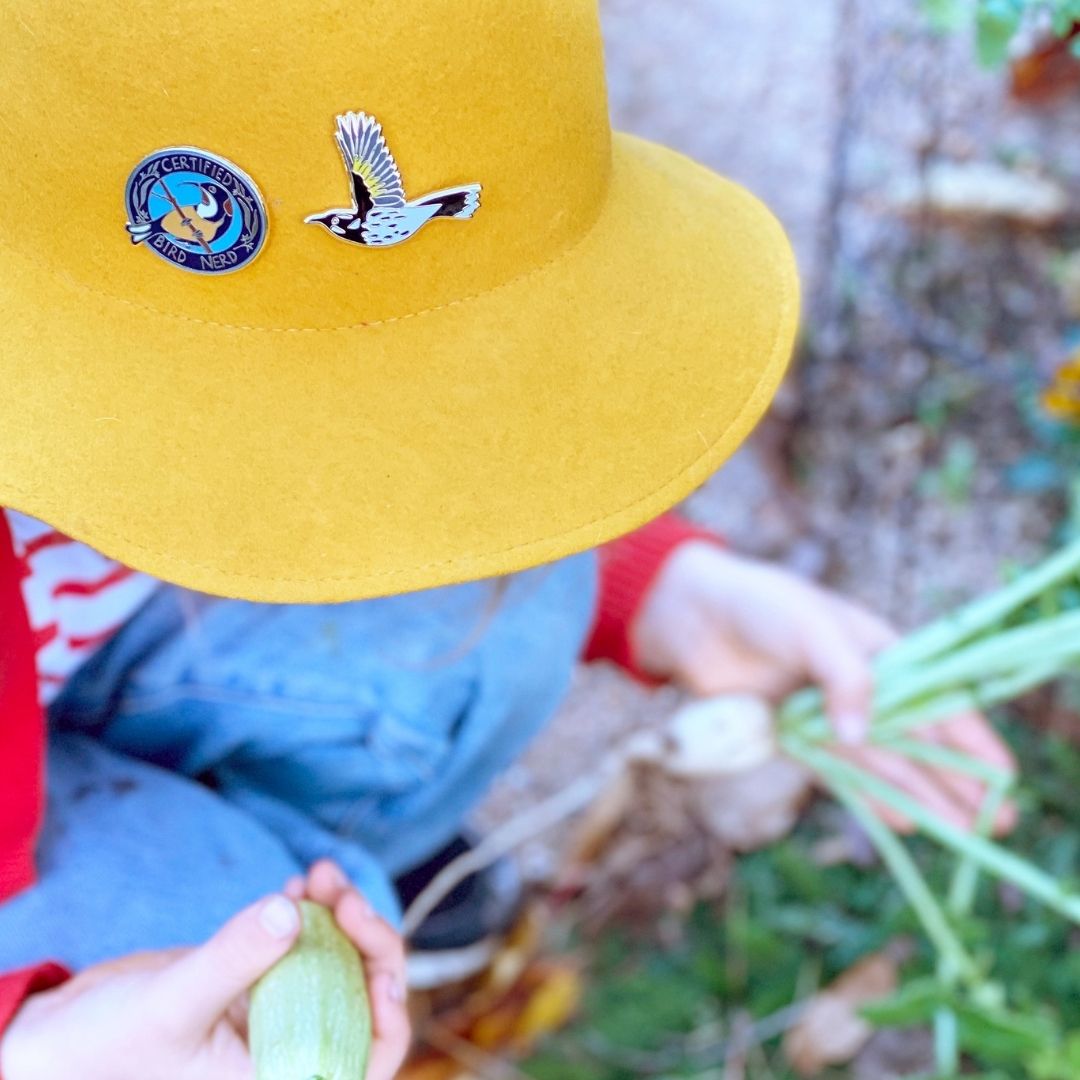 Certified Bird Nerd - Enamel Pin