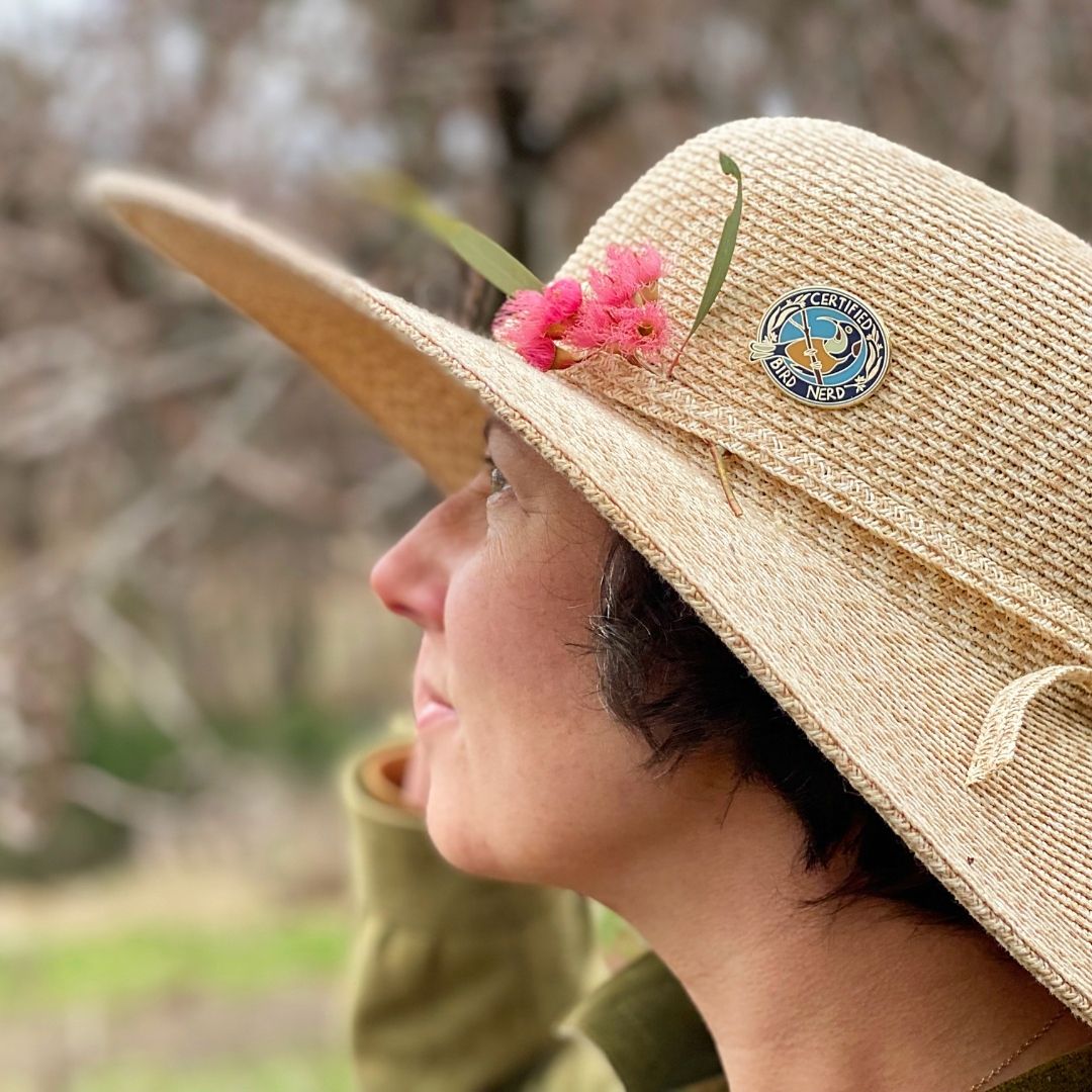 Certified Bird Nerd - Enamel Pin