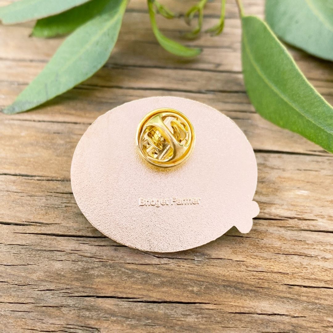 Certified Bird Nerd - Enamel Pin