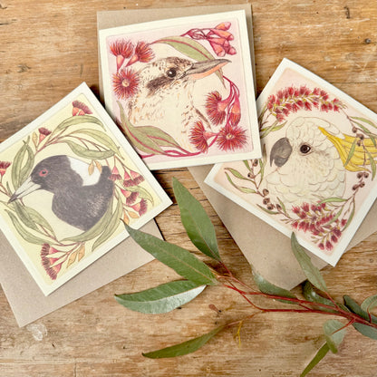 Christmas Cockatoo - Christmas Card