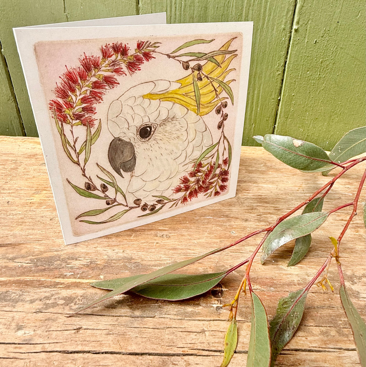 Christmas Cockatoo - Christmas Card