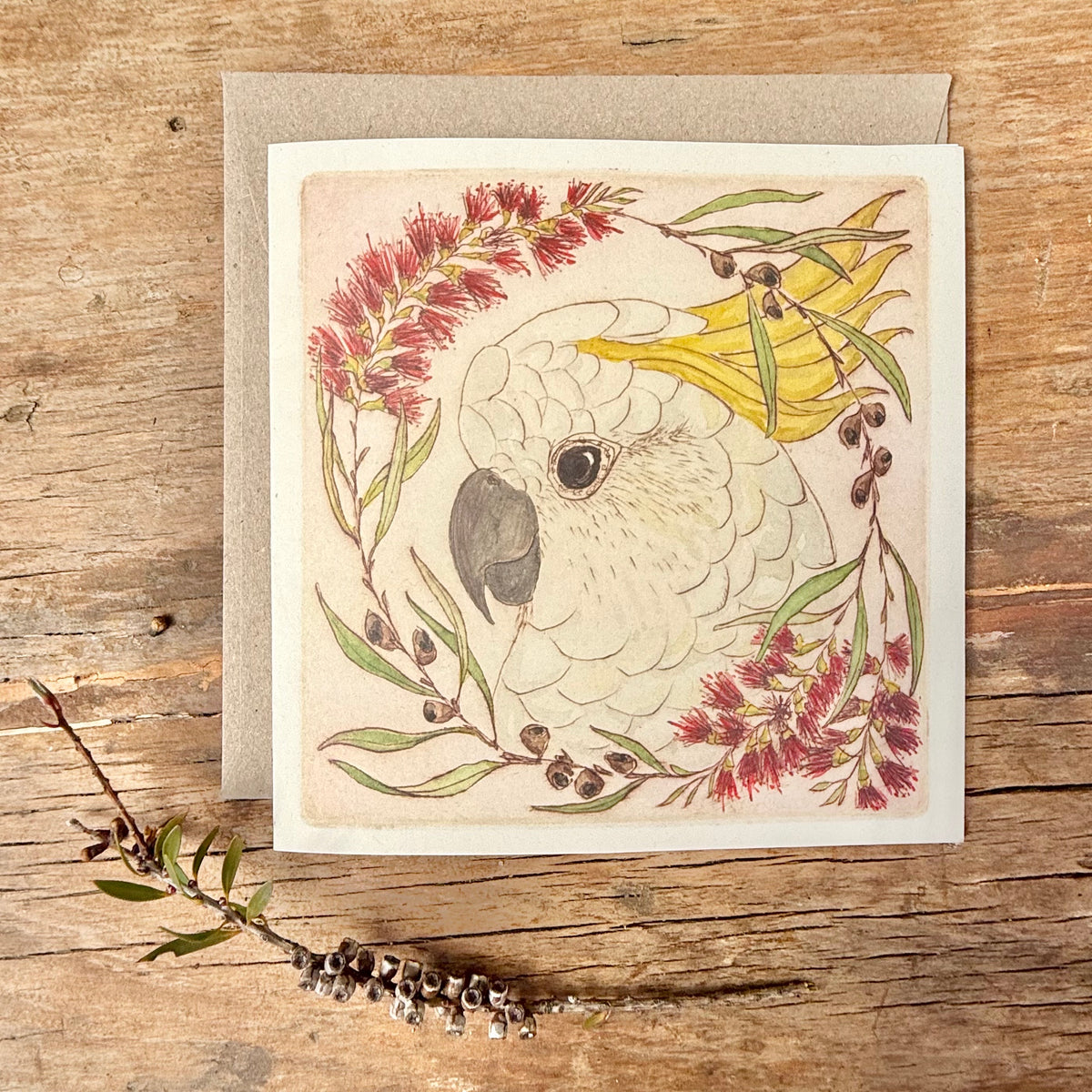 Christmas Cockatoo - Christmas Card