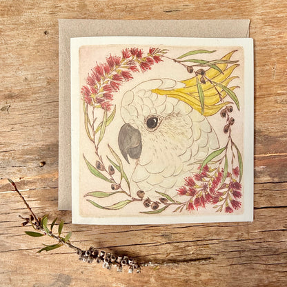 Christmas Cockatoo - Christmas Card